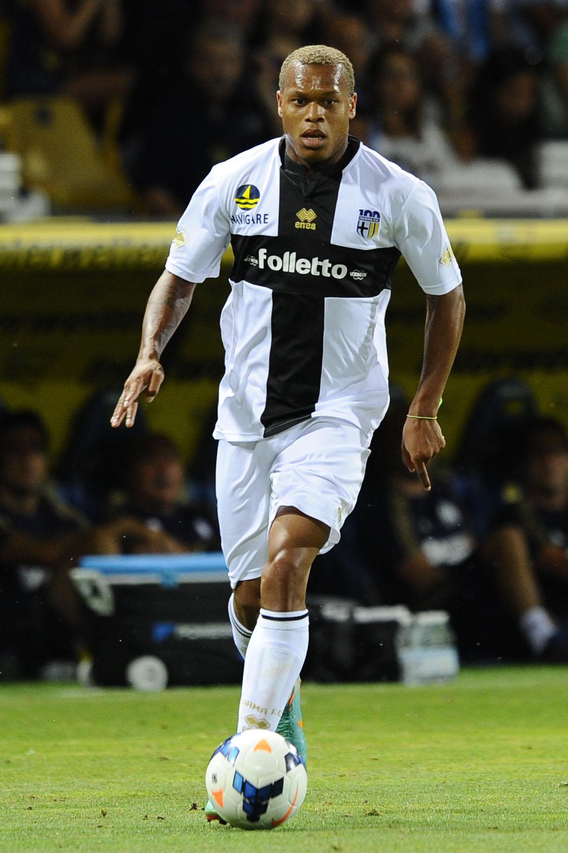 Biabiany Jonathan Parma 2013 maglia crociata azione 1 ifa